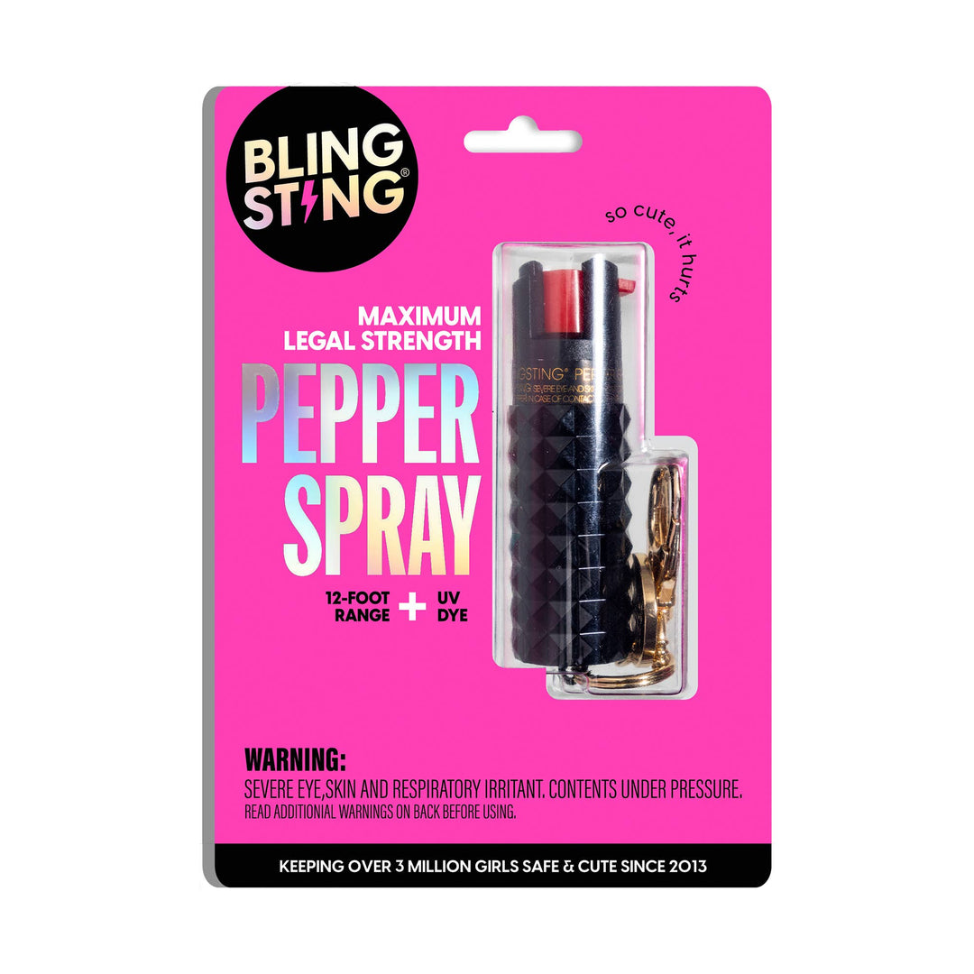 BlingSting Metallic Studded Pepper Sprays
