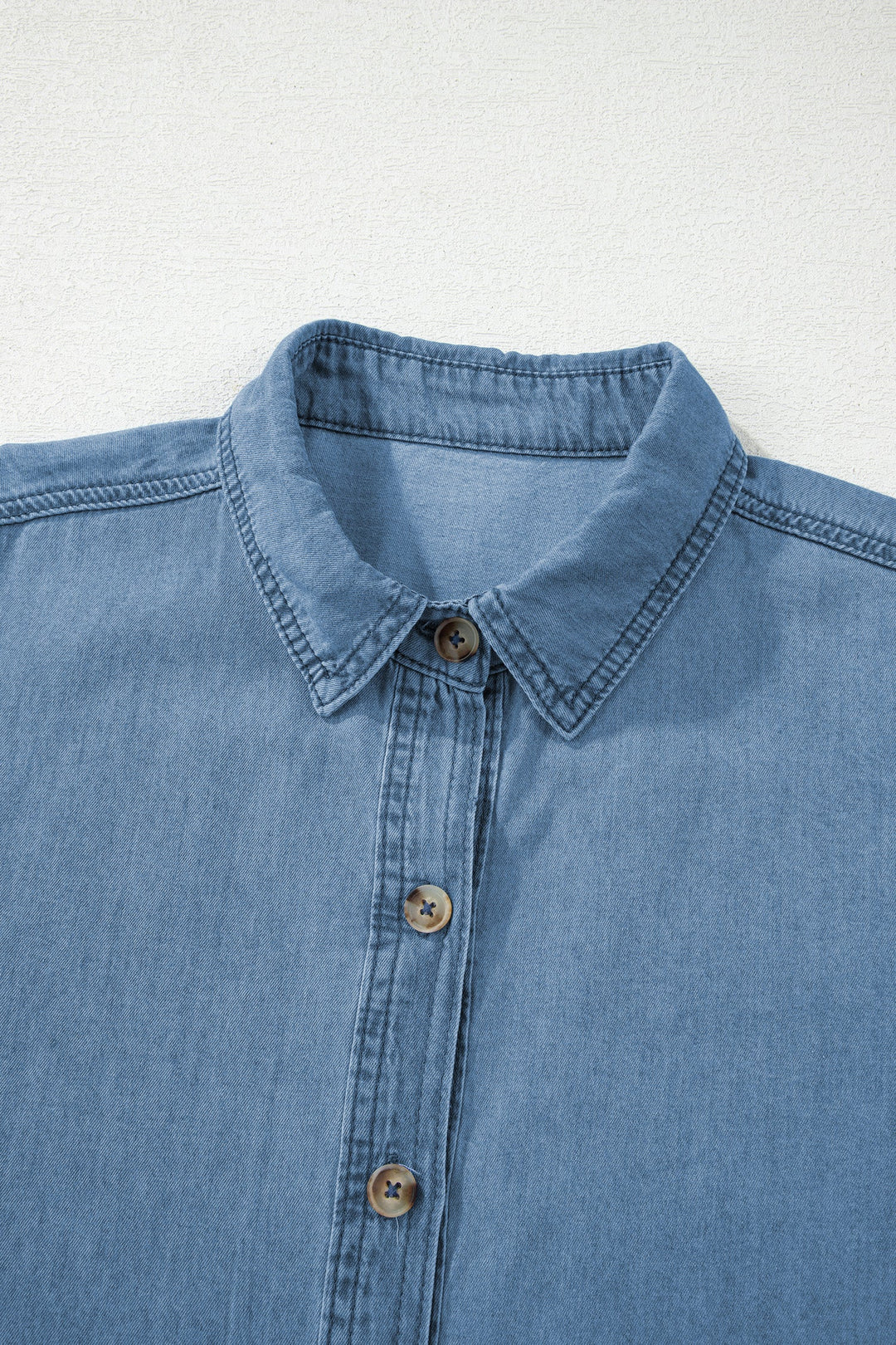 Makenna Myosotis Down Slim Shirt