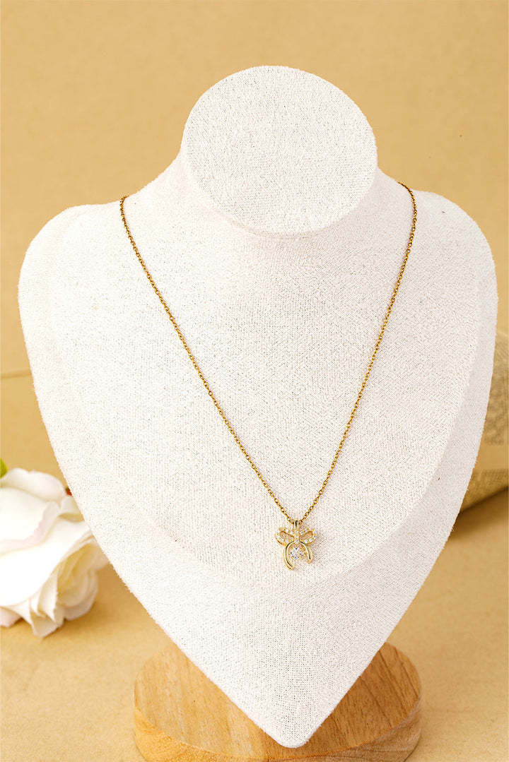 Athena Pendant Plated alloy Necklace