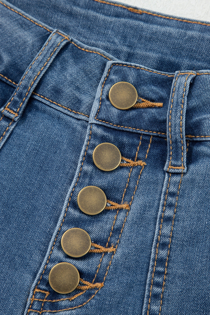 Aleah Waist Wide Leg Jeans