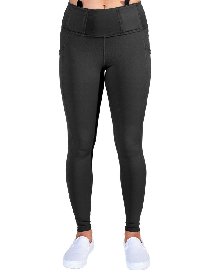 Defender Concealed Carry Leggings | Black & Olive