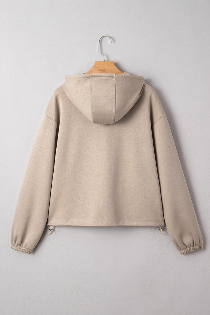 Rayna Embroidered Zip Up Jacket