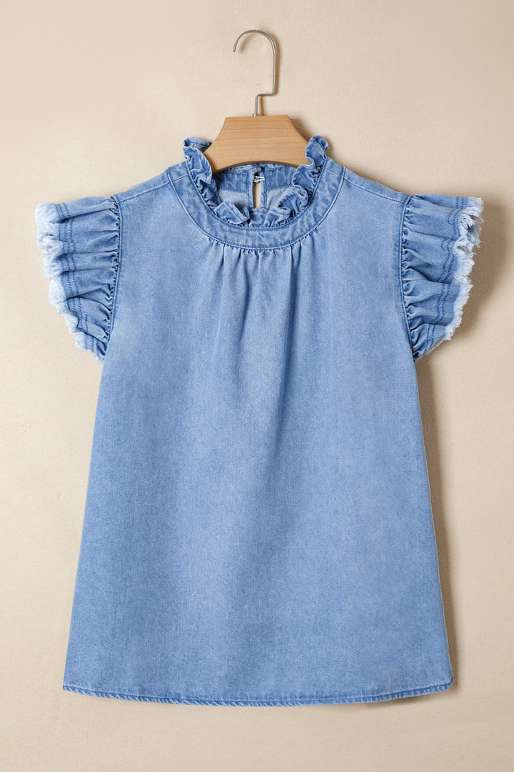 Finley Flutter Sleeve Top