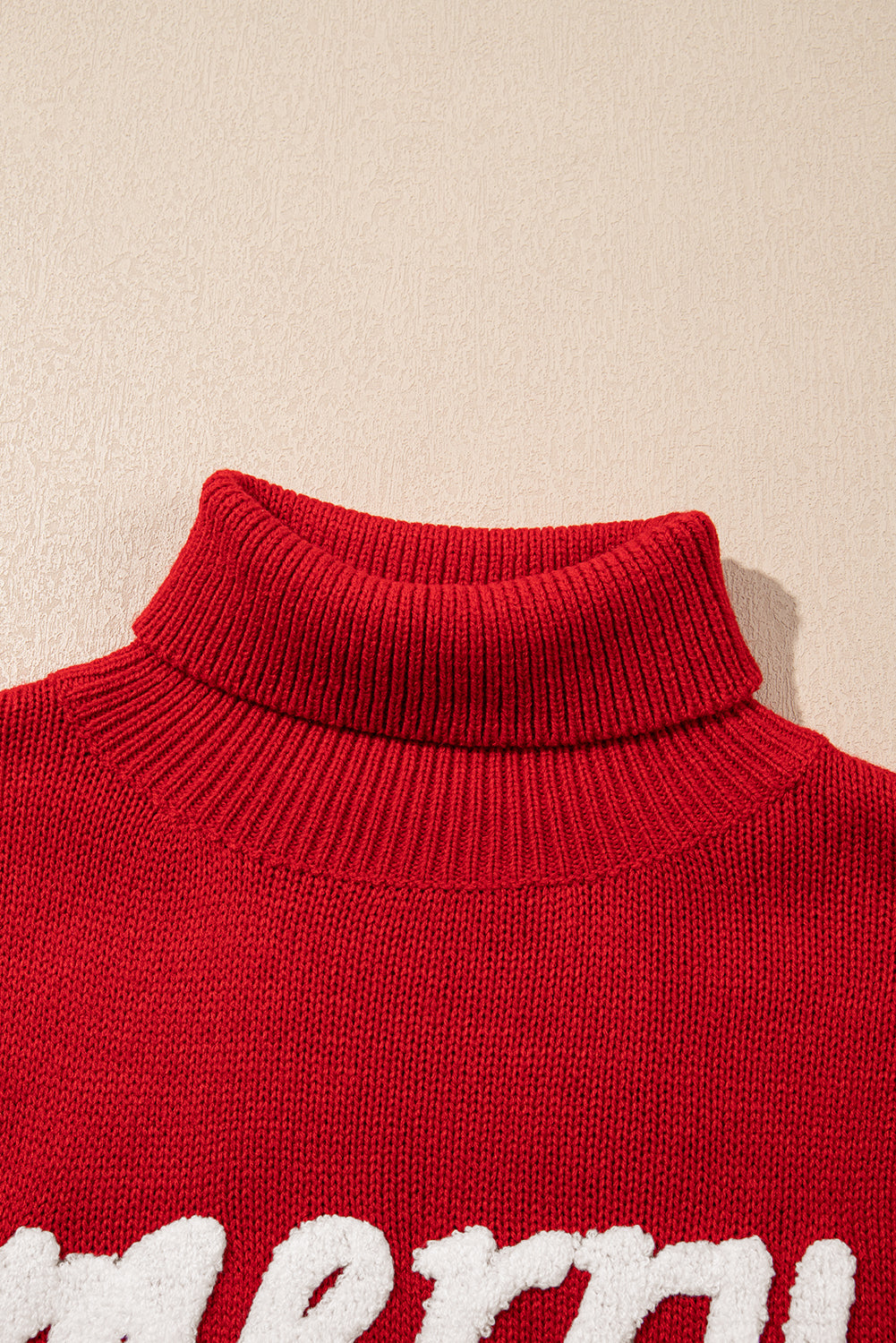 Isabella Sleeves Christmas Turtleneck Sweater