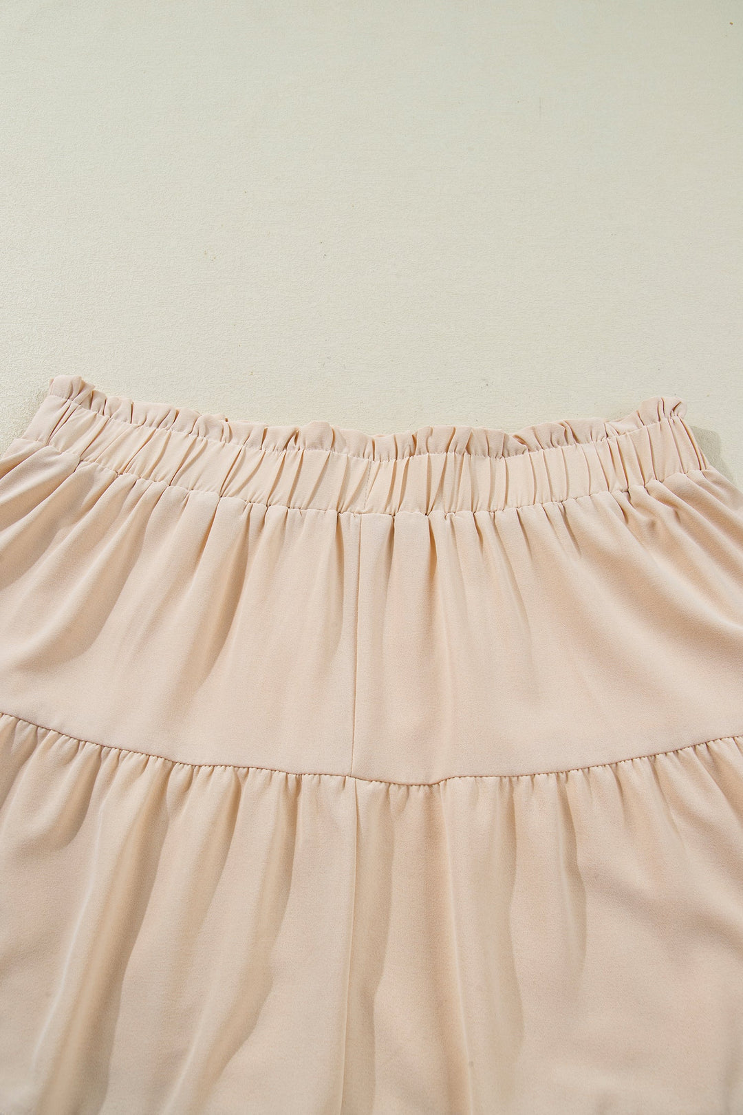 Millie Trim Boho Ruffled PLUS Shorts