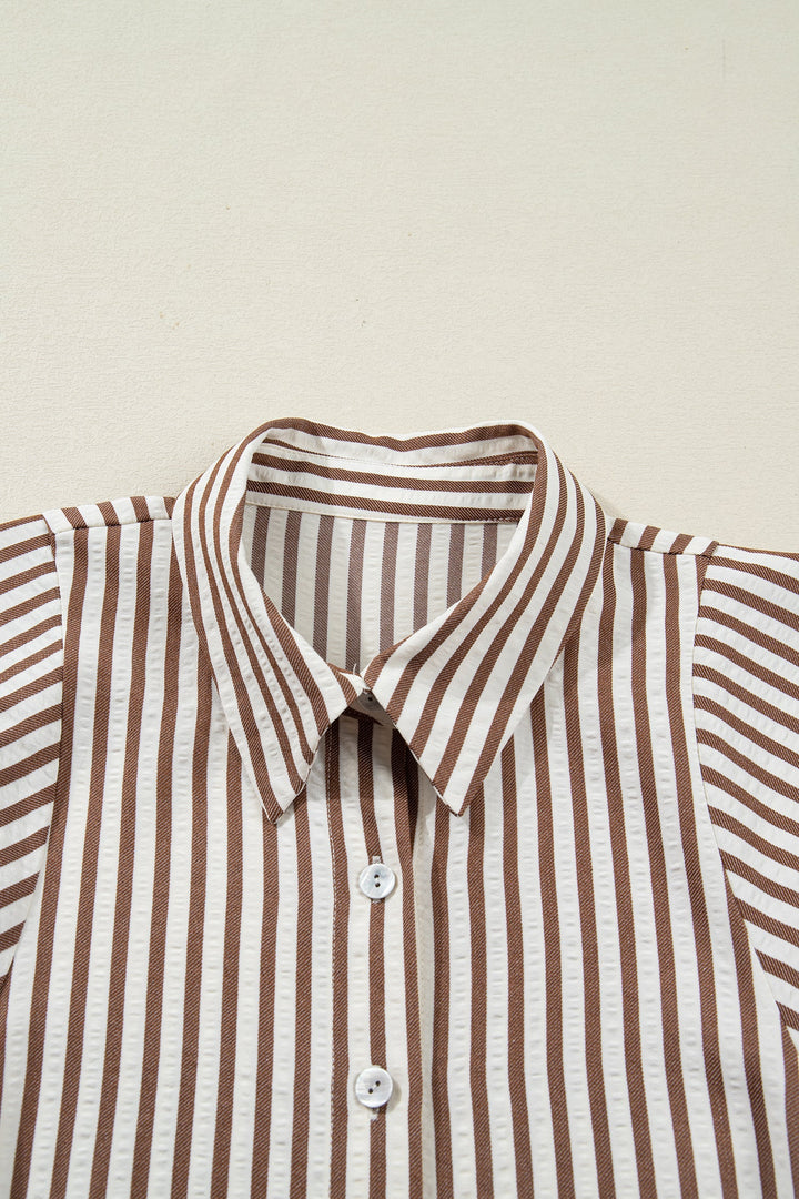 Hanna Sleeve Down Mini Shirt