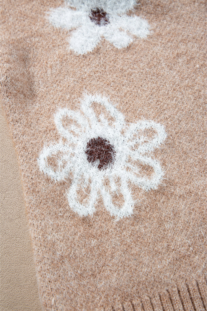 Keily Print Knitted Up Cardigan