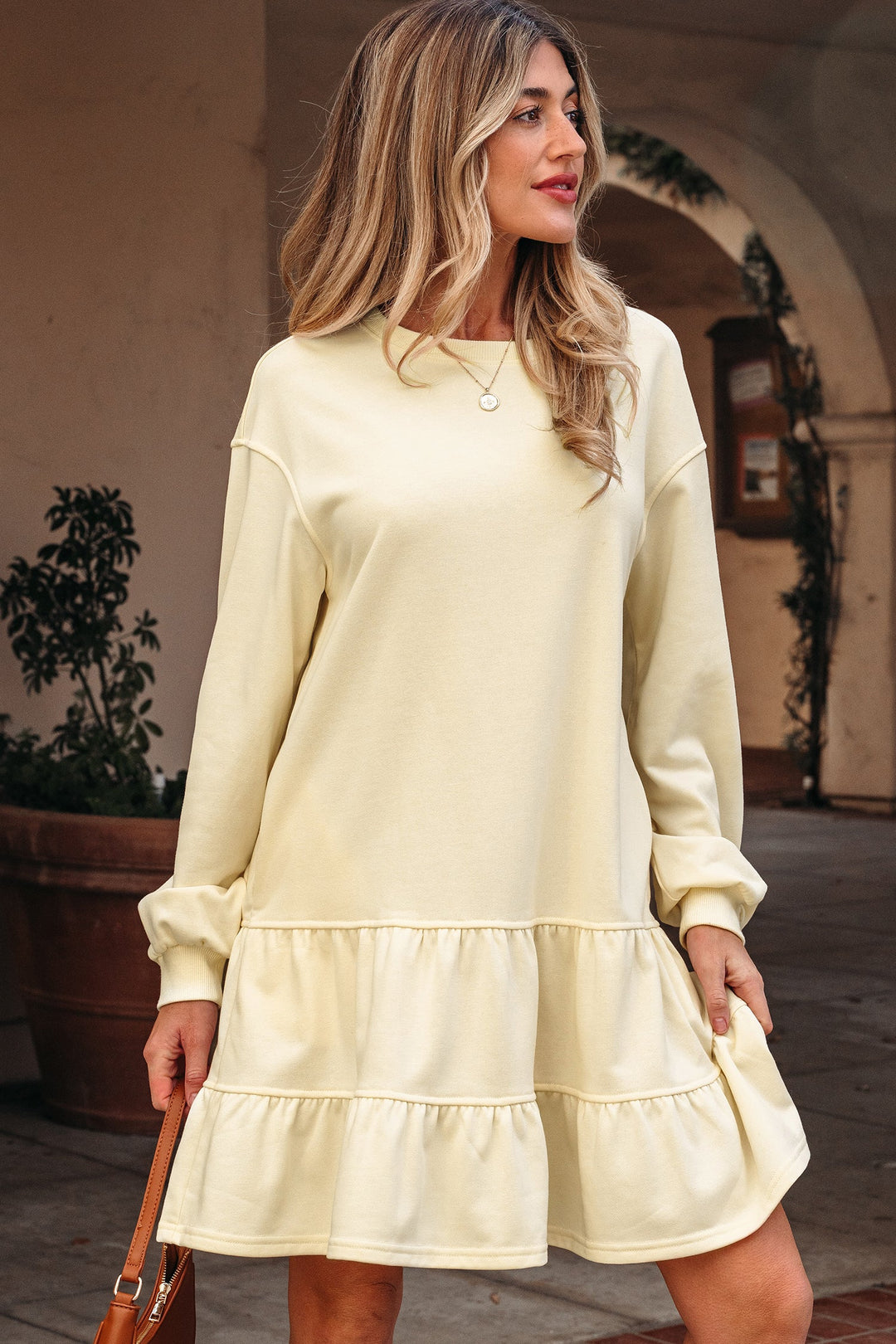 Ramona Sleeve Loose Mini Dress