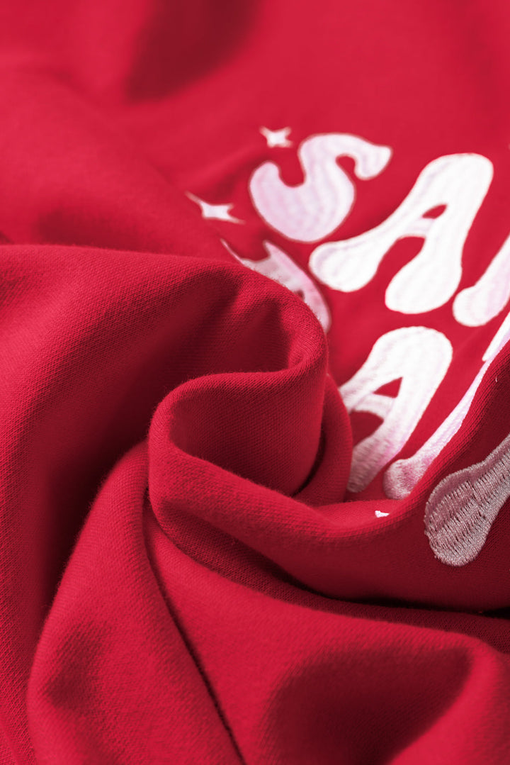 Harper Embroidered Crewneck Christmas Sweatshirt