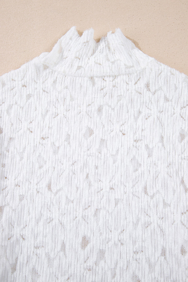 Kaliyah See Through Mock Long Sleeve Top