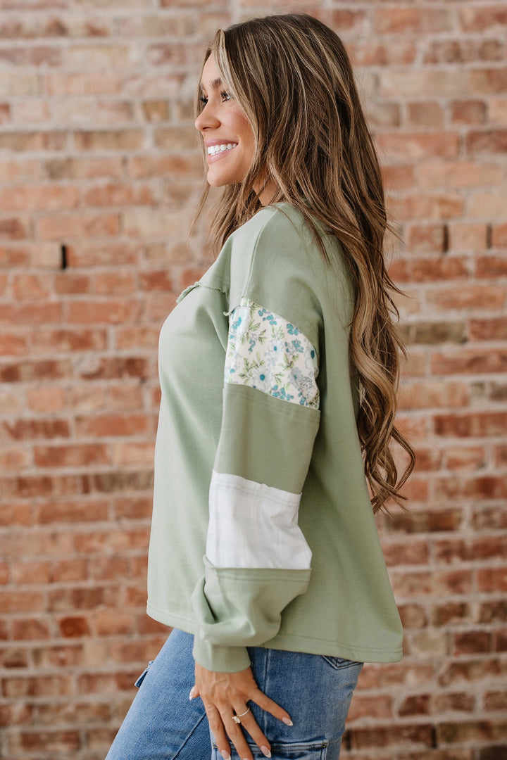 Oaklee Relaxed French Terry Top