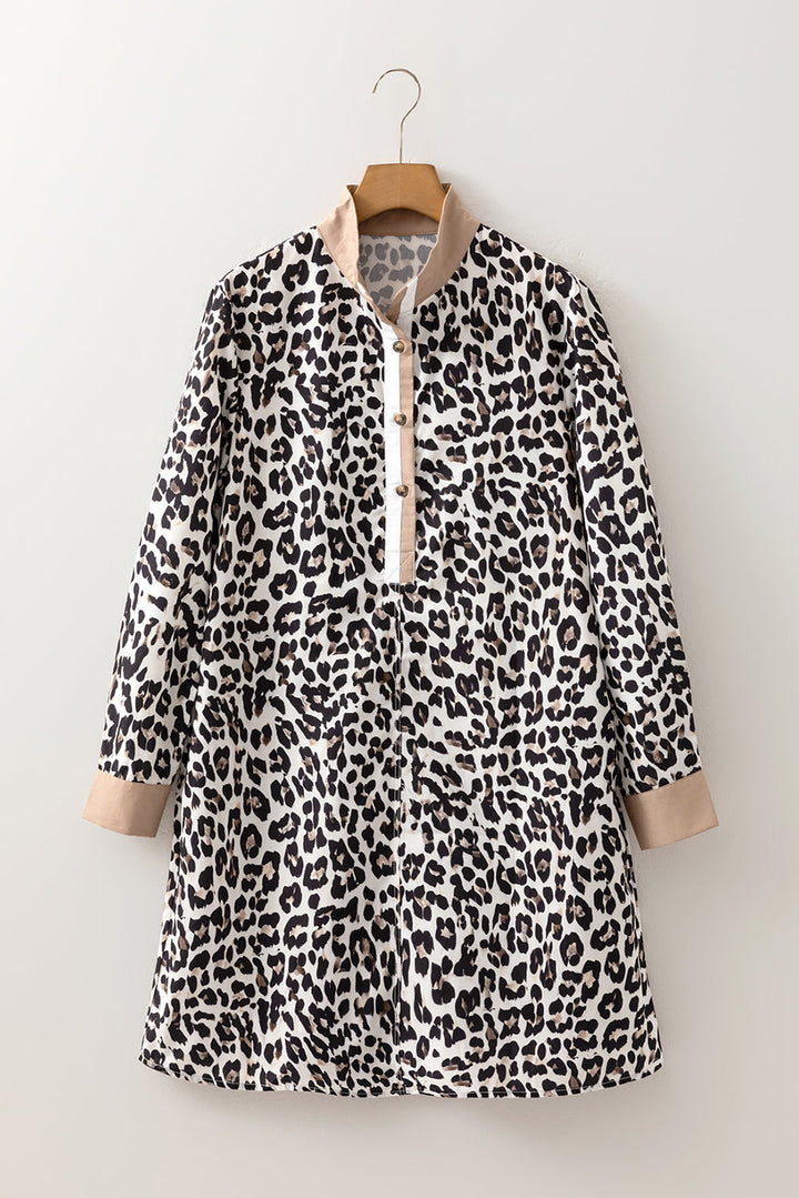 Khalani Long Sleeve Flared Dress