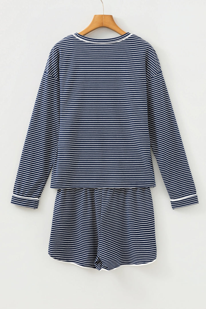 Georgia Lounge Set Long Sleeve Top