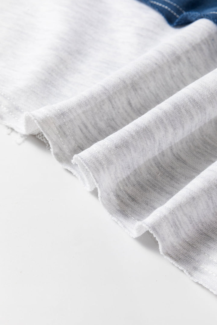 Melissa Sleeve Raw Seamed Sweatshirt