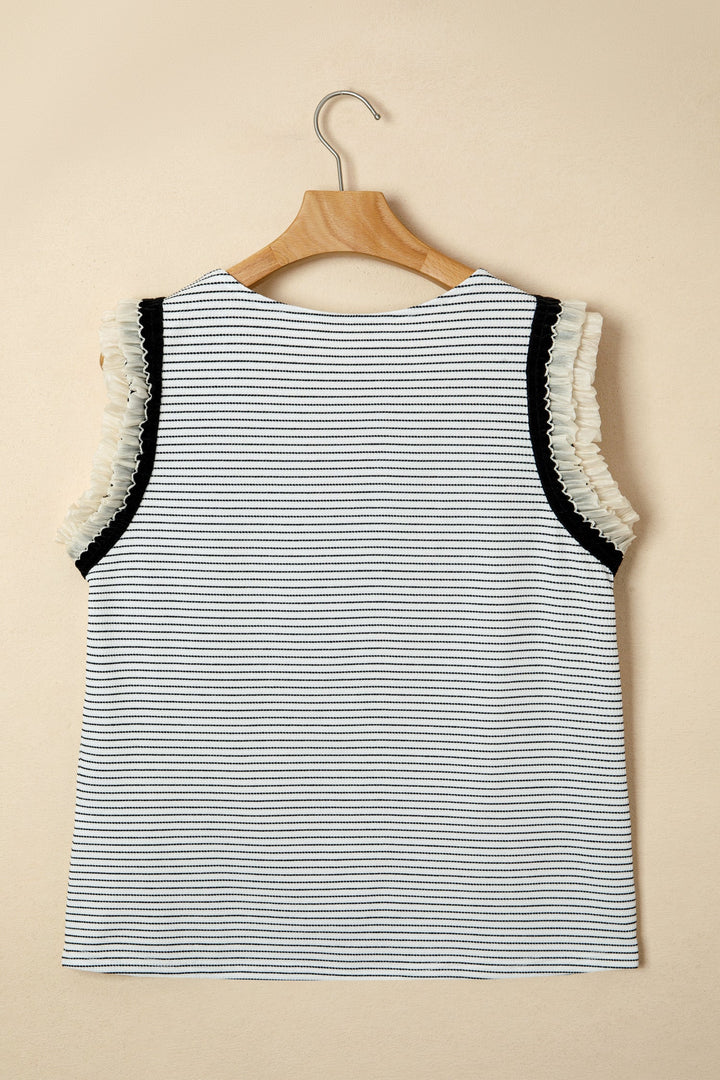 Sarah Trim Casual Tank Top
