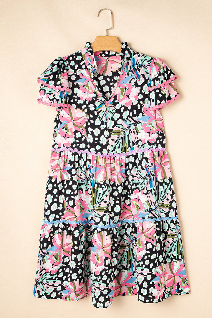Deborah Tiered Mini Dress