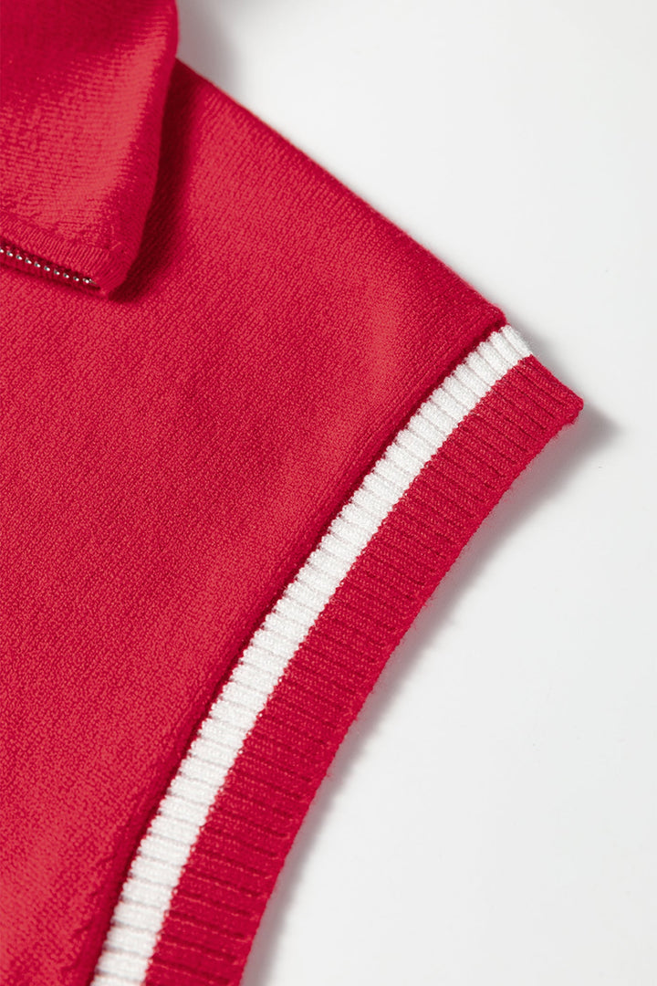 Ila Detail Short Sleeve Sweater