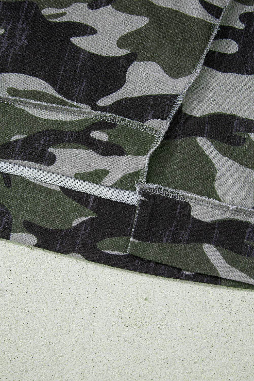 Honey Patchwork Drop Shoulder Sweatshirt