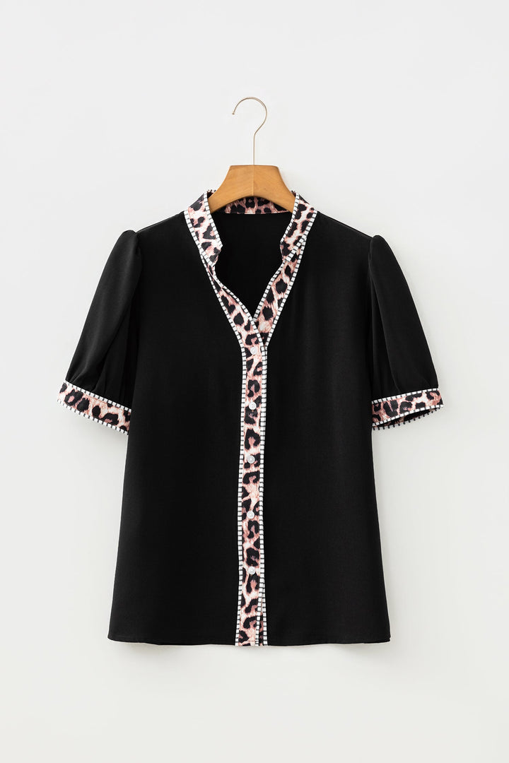 Aubrianna Trim Down Shirt