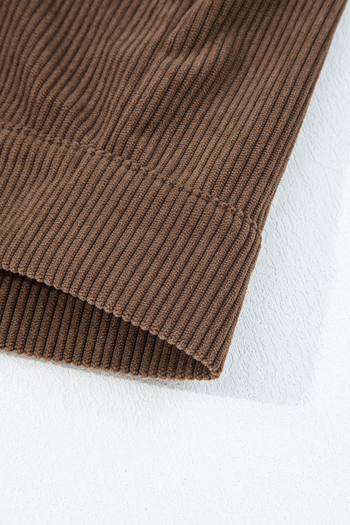 Catherine Lapel Collar Corduroy Jacket