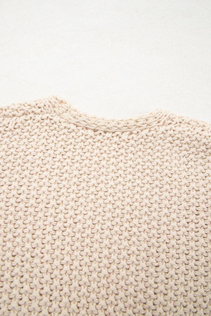 Adalee Crochet Open Front PLUS Cardigan
