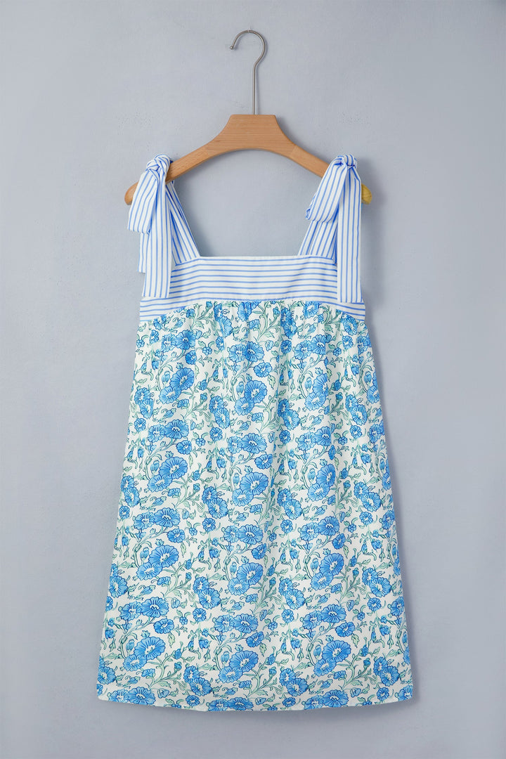 Estelle Knot Straps Mini Dress