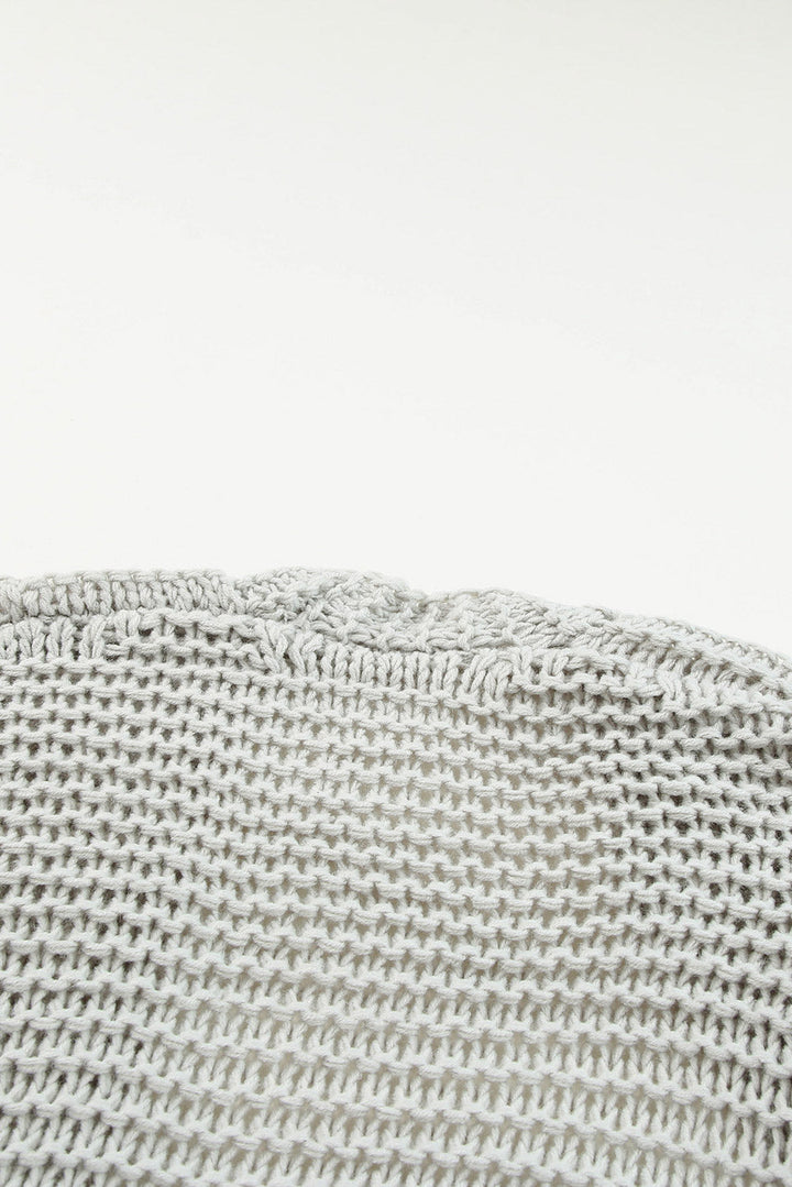 Oakley Shoulder Puff Sleeve Cardigan