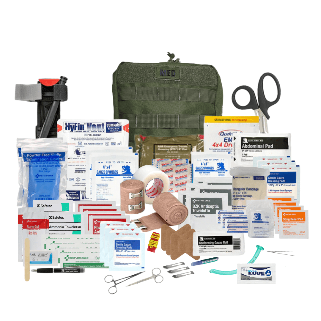 General Purpose First Aid Kit – Med Pro | 79-Piece w/ CAT® & HyFin®