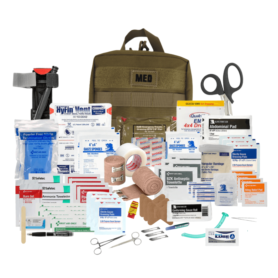 General Purpose First Aid Kit – Med Pro | 79-Piece w/ CAT® & HyFin®