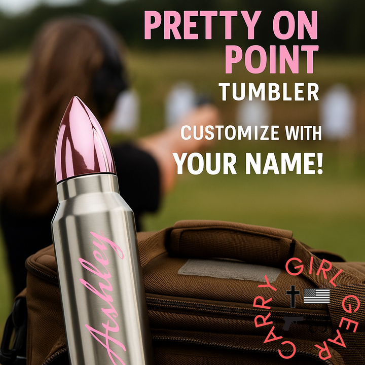 PRETTY ON POINT TUMBLER