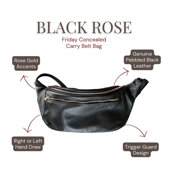 The Friday | Designer Concealed Carry Crossbody by Zendira