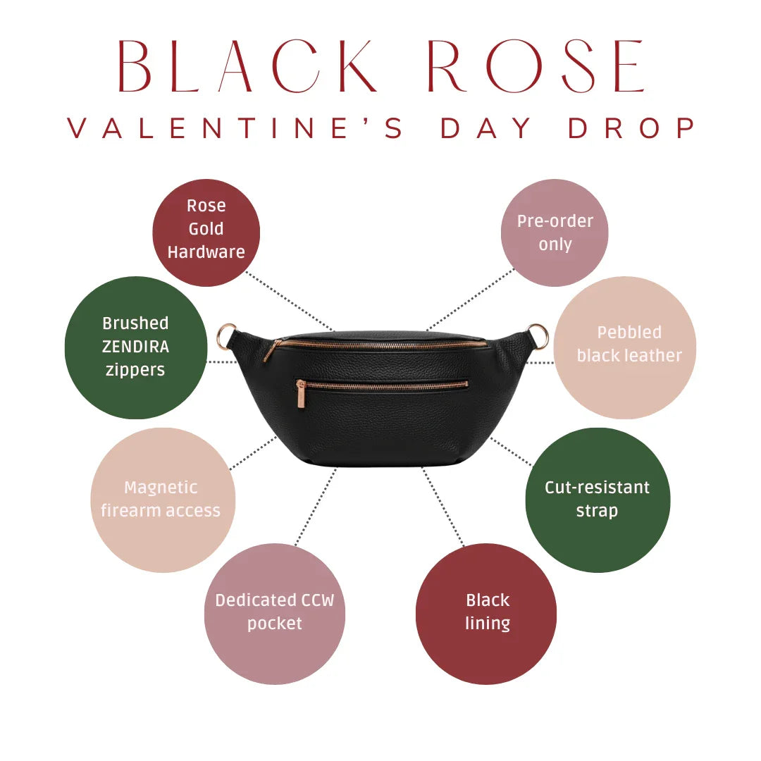 The Saturday | Luxe Concealed Carry Crossbody by Zendira