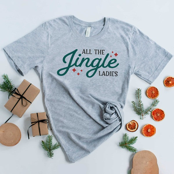 Jingle Ladies Short Sleeve Graphic Tee