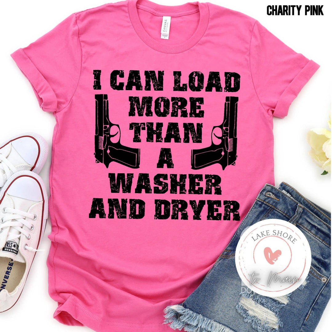 "Load more than a washer & dryer" Graphic Tee