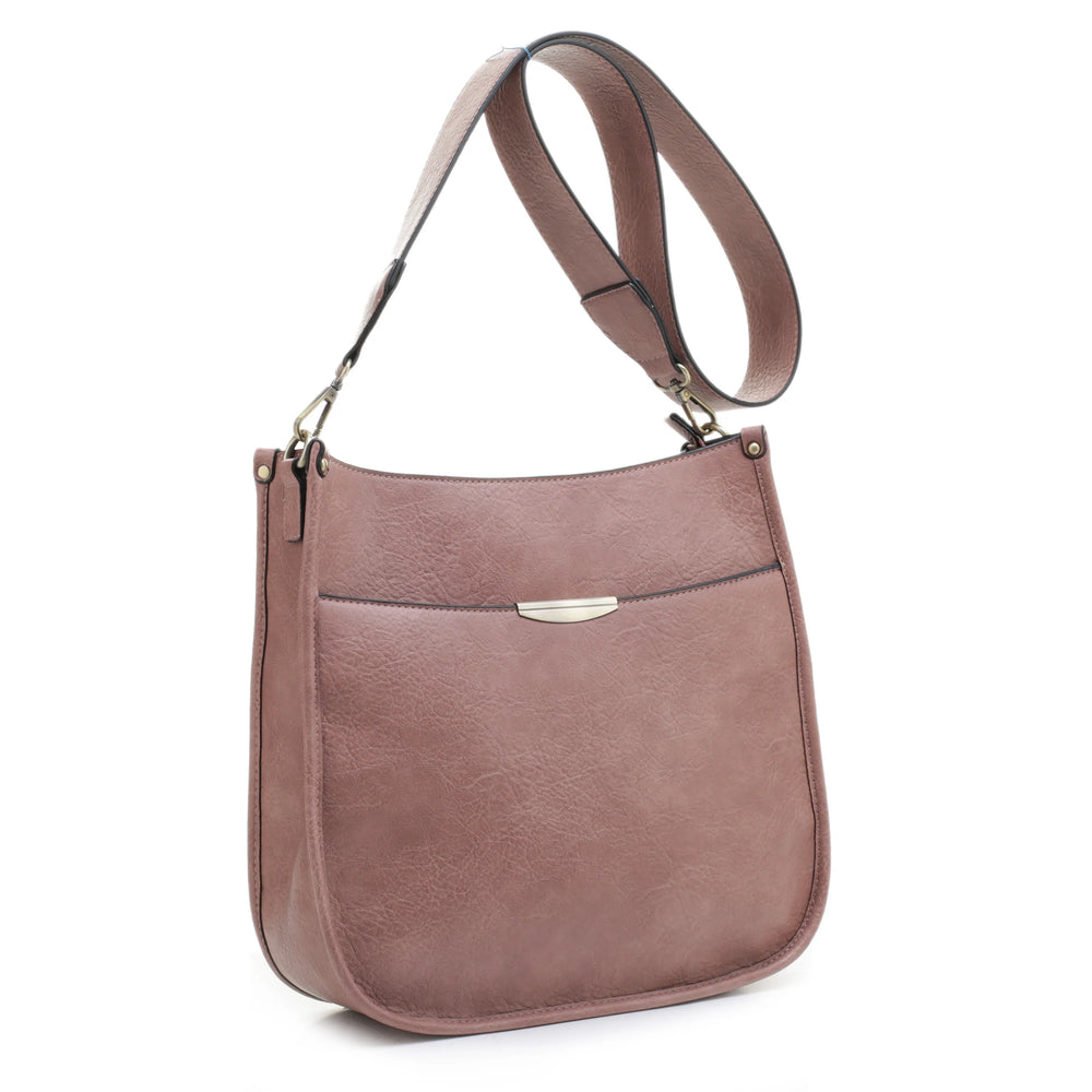 Ava Crossbody Concealed Carry Handbag by Jessie James at LovaMe Boutique in mauve
