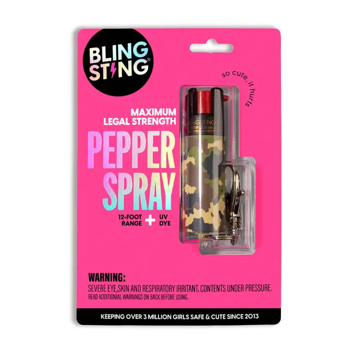 BLINGSTING CAMO PEPPER SPRAYS