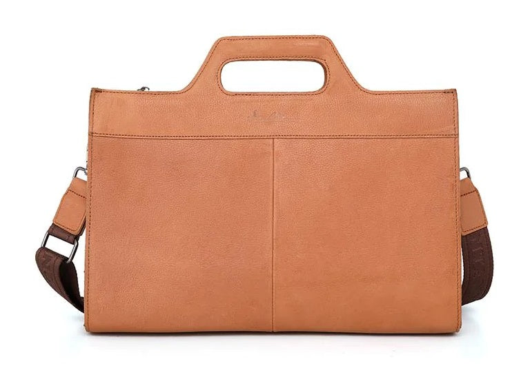 Genuine Leather Laptop Case By Montana West For Concealed Carry