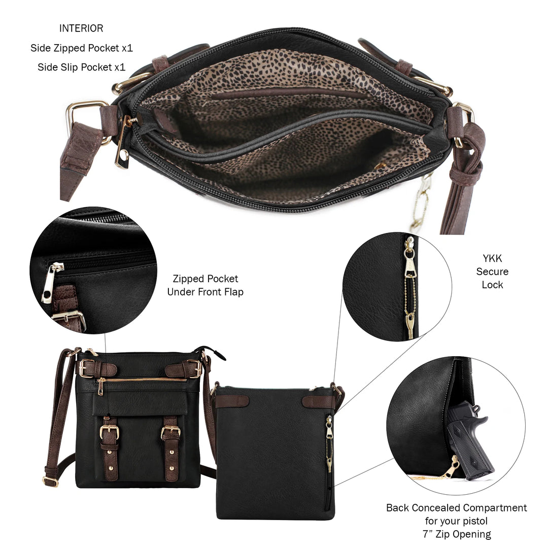 Hannah Concealed Carry Crossbody by Jessie&James