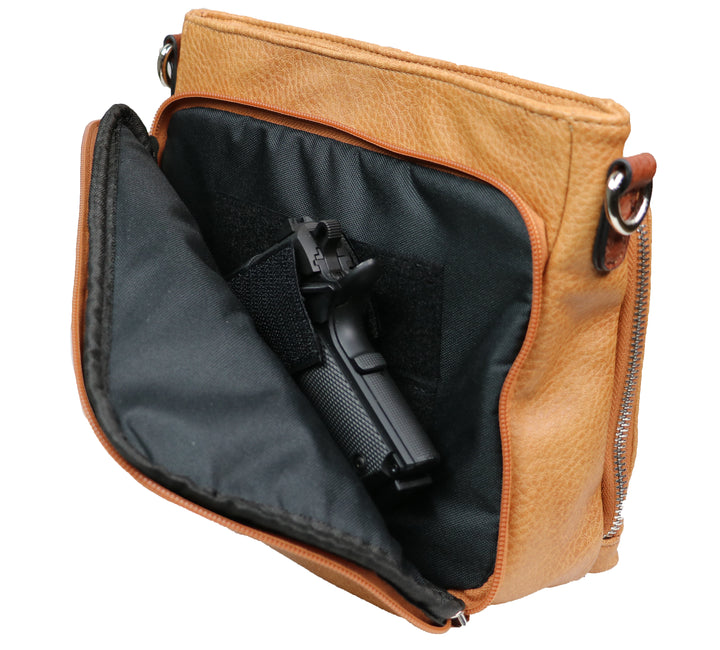 Skylar Crossbody - Concealed Carry Cinnamon