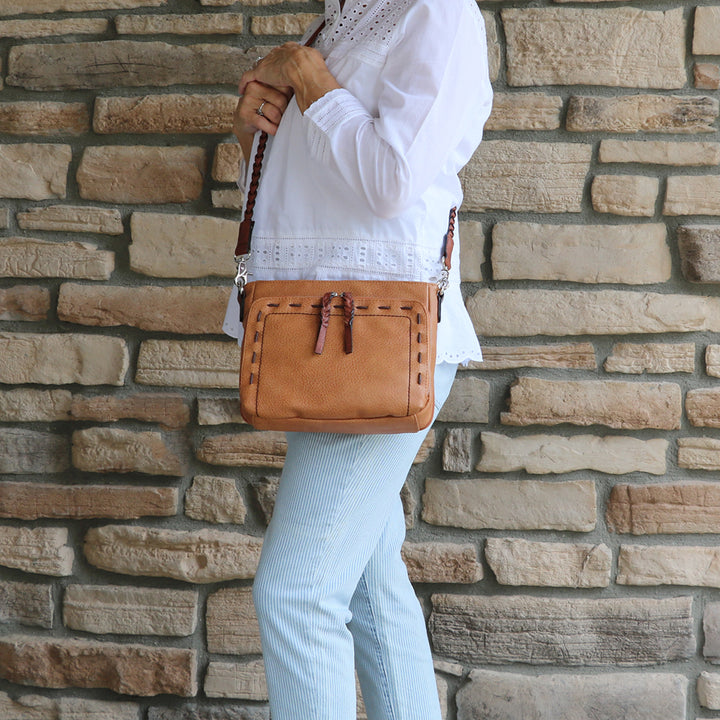 Skylar Crossbody - Concealed Carry Cinnamon