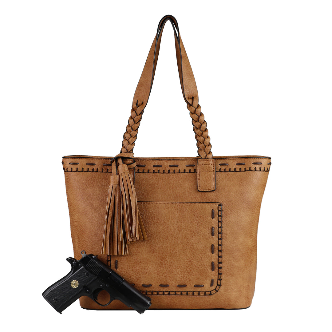 Sophia Tote - Concealed Carry Cinnamon