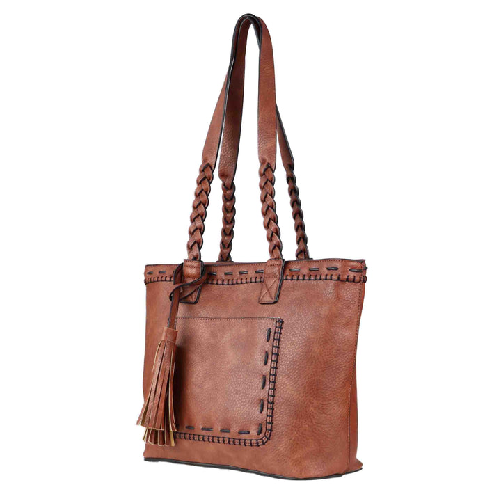 Sophia Tote - Concealed Carry Mahogany