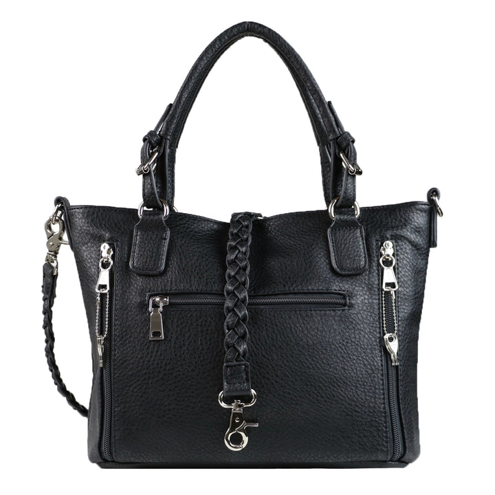 Ella Braided Tote - Concealed Carry Multiple Colors