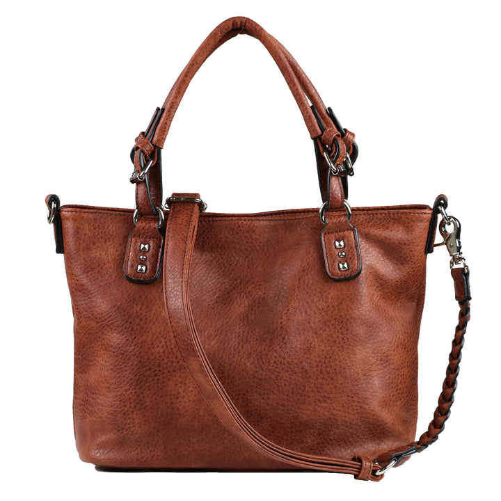 Ella Braided Tote - Concealed Carry Multiple Colors