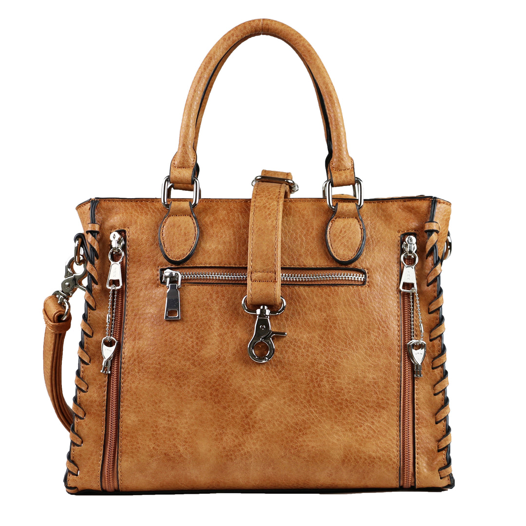 Ann Laced Satchel - Concealed Carry - Multiple Colors