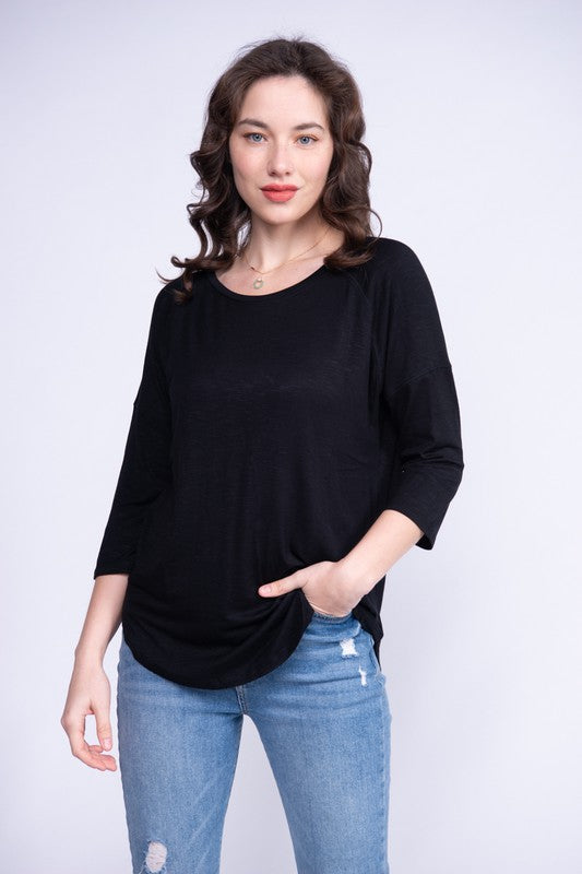 Monica 3/4 Sleeve Top