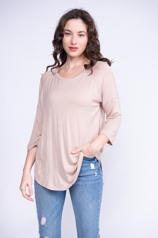 Monica 3/4 Sleeve Top