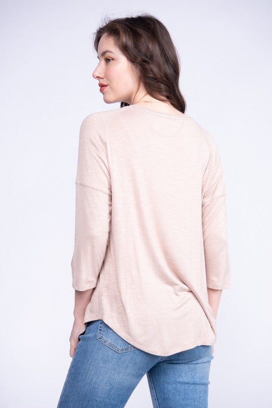 Monica 3/4 Sleeve Top