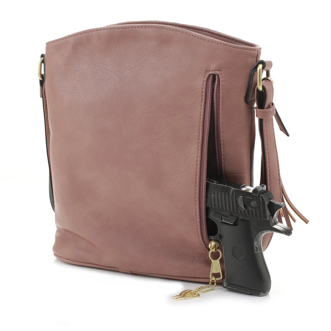 Robin Concealed Carry Crossbody by Jessie James at LovaMe Boutique. 