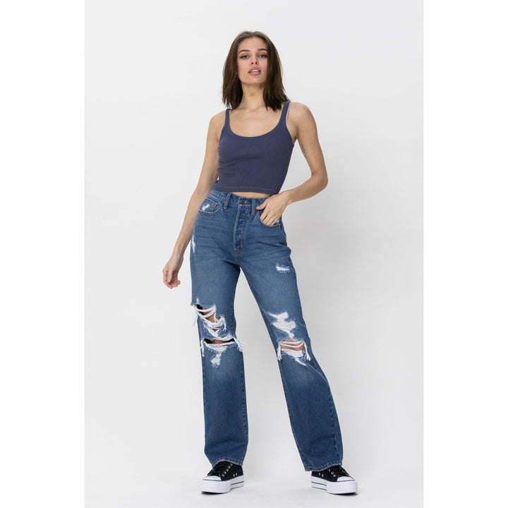 Super Baggy High Rise Dad Jeans